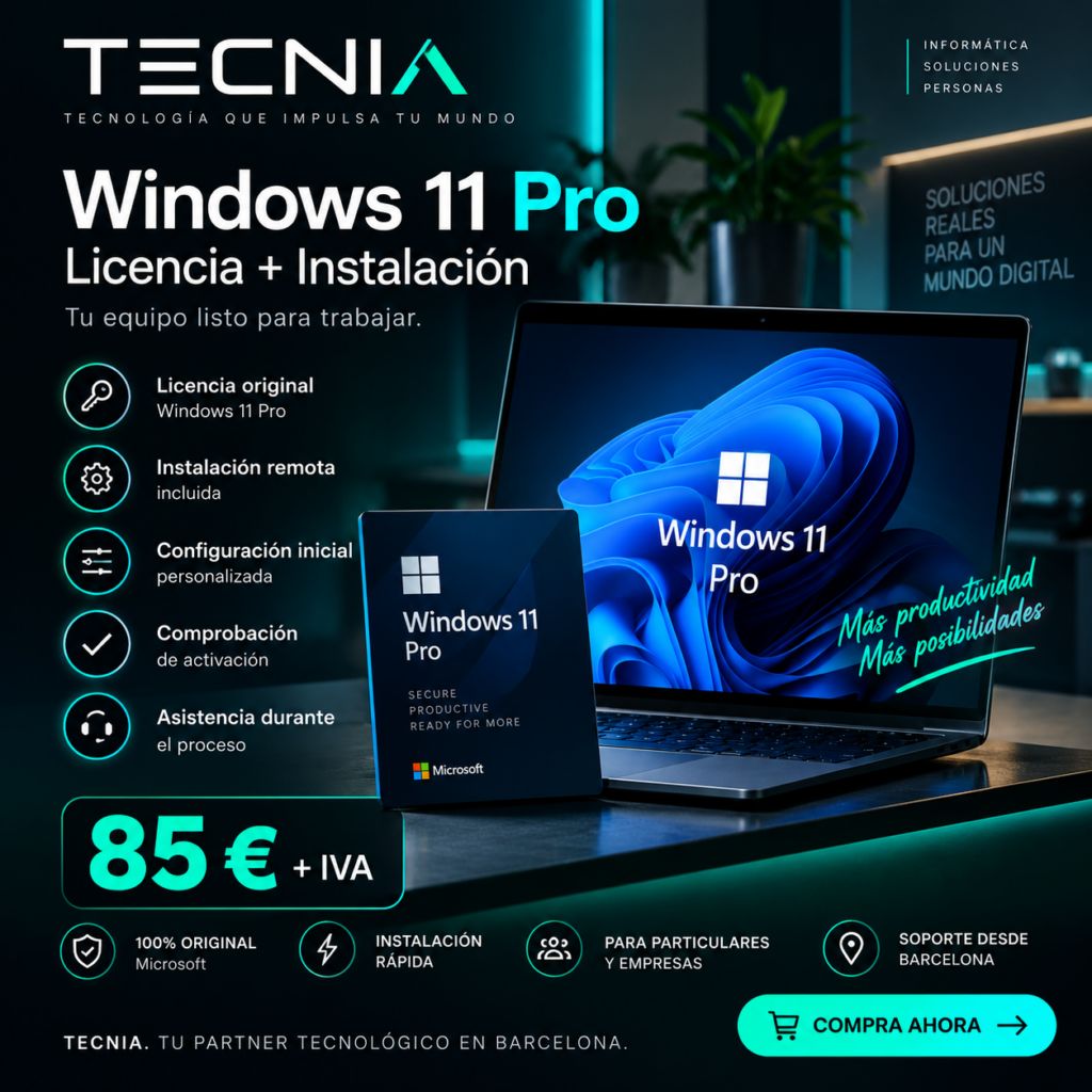 Producto tecnológico de TECNIA Store
